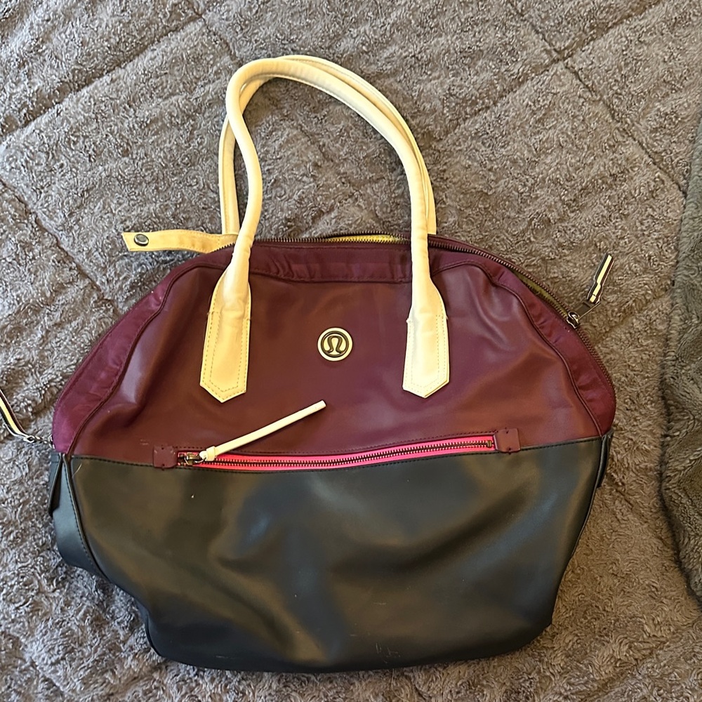 Lululemon Athletica Plum Tote Bag